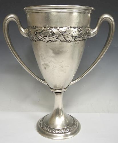 Large Sterling Loving Cup Trophy