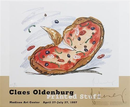 Claes Oldenburg, (American, b. 1929), Printed Stuff