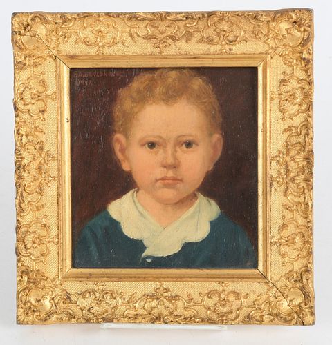 F. A. Benzenberg, Portrait of Young Boy