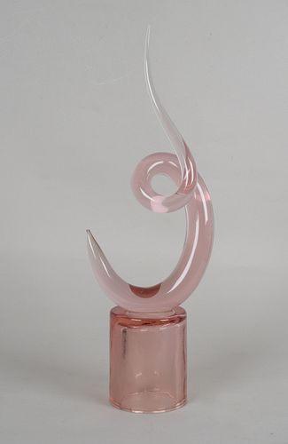 Renato Anatra (Born 1943) Glass Sculpture