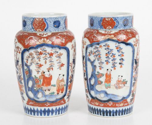 Two 19th Century Imari Vases
