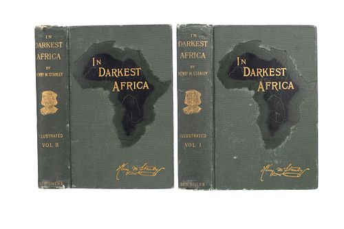 "In Darkest Africa" 1st Ed. Vol. I & II