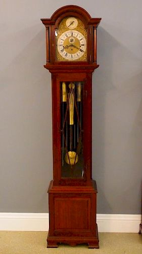 British hall clock
