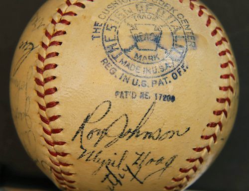 1936 Yankees Autographed Baseball
