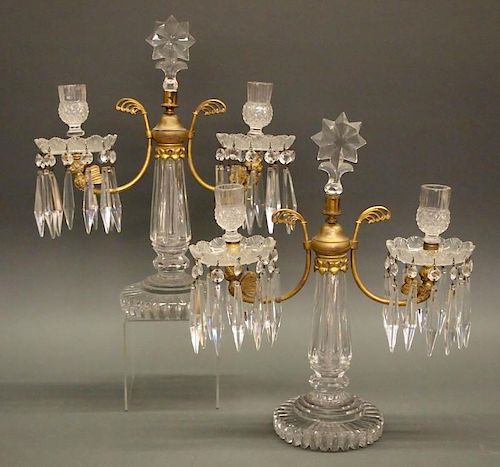 Pr Austrian crystal candelabra