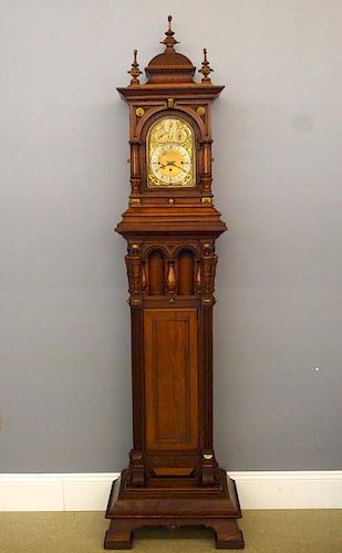 Winterhalder & Hofmeier Bracket clock on stand