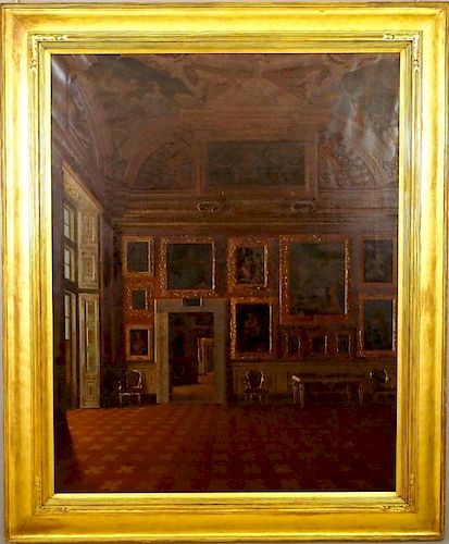 F. Maestosi, Pitti Palace interior