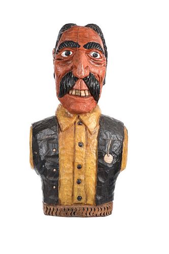 Ralph Gallagher (1926-2000) Cigar Store Carving