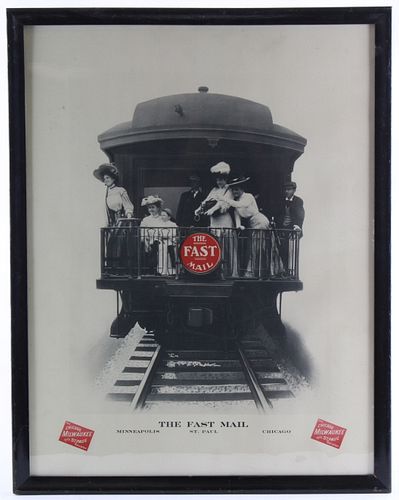 The Chicago Milwaukee & St. Paul Railway Adv.