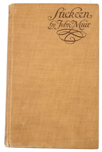 "Stickeen" by John Muir Rare Hardcover First Ed.
