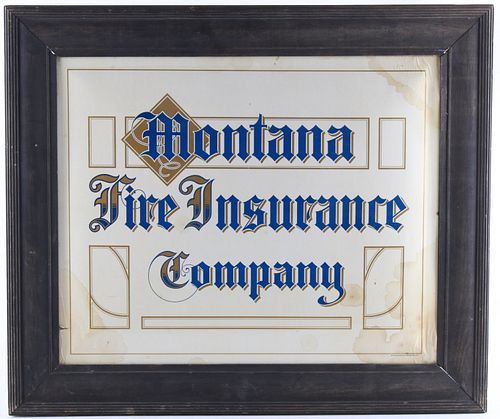 Montana Fire Insurance Company Bastian Bros Co.