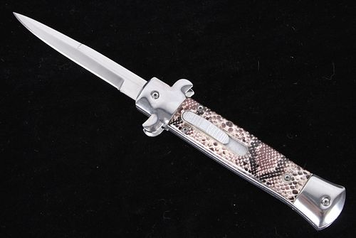Stainless Steel Stiletto OTF Switchblade Knife