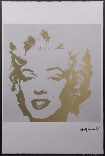 After Andy Warhol: Marilyn Monroe