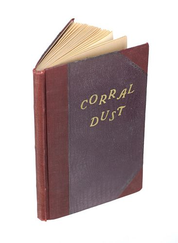"Corral Dust" By Bob Fletcher 1934 Shorty Shope