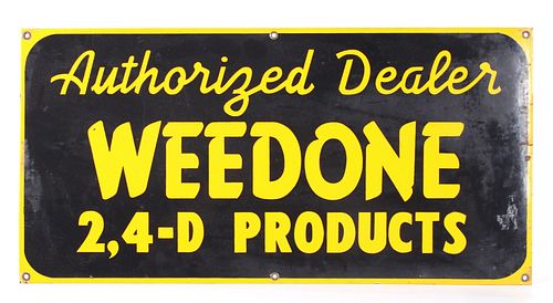 Original Weedone "Authorized Dealer 2,4D Products"