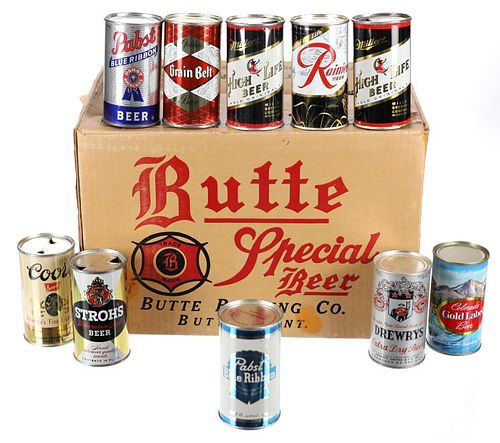 C. 1950-70 Breweriana Flat Top Beer Can Collection
