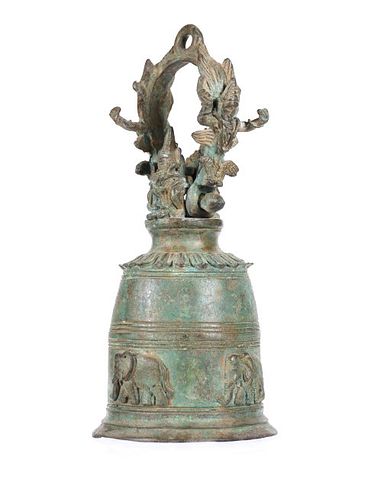 Early 19th Century Bronze Tibetan Monastery Bell