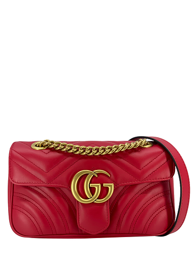 Gucci GG Mini Marmont Shoulder Bag NEW