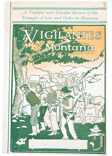 1950 1st Ed. Vigilantes Montana by Thomas Dimsdale