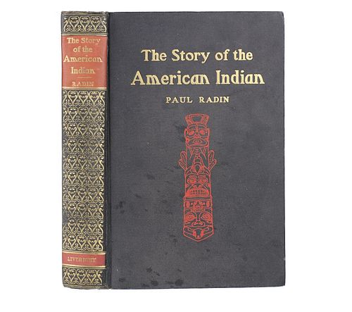 1944 "The Story of the American Indian" Paul Radin