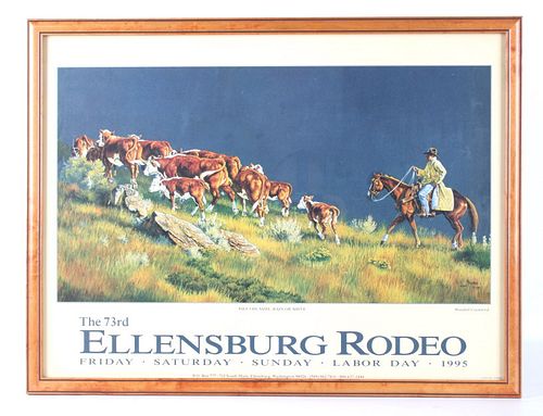 Ellensburg Rodeo "Pays the Same, Rain or Shine"