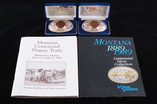 Montana Centennial Buckles, Catalogue & Pamphlet
