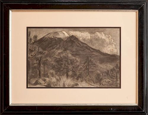 Gerardo Murillo Cornado, aka Dr. Atl (1875-1964): Desert Landscape