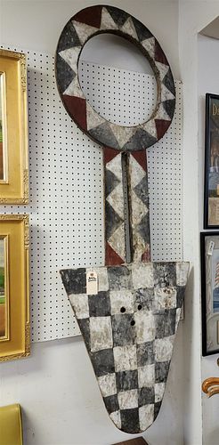 AFRICAN MASK 73" X 25"