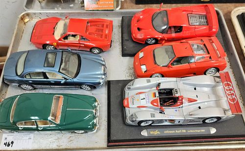 TRAY 6 DIE CAST CAR MODELS AND DURAGO AND MAISTO