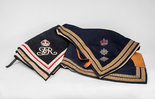Two Royal Artillery Horse Blankets