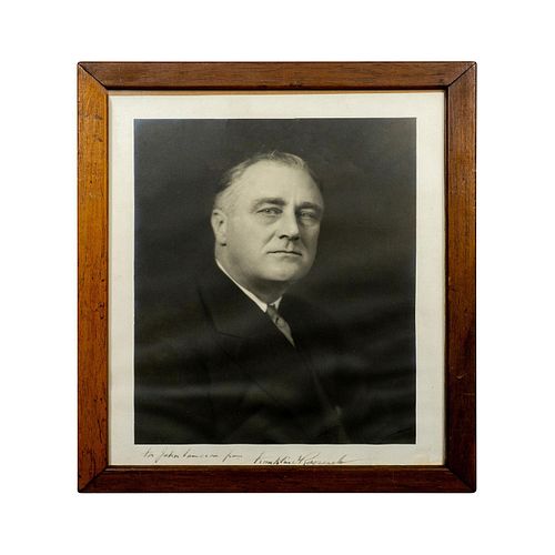 Original Signed Photograph of Franklin D. Roosevelt