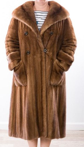 Vintage Full Length Mink Coat