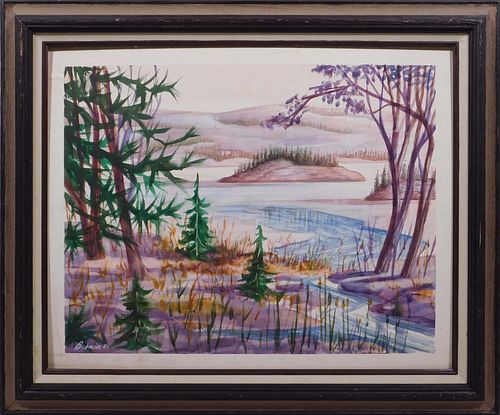 Howard Besnia: Lake Landscape