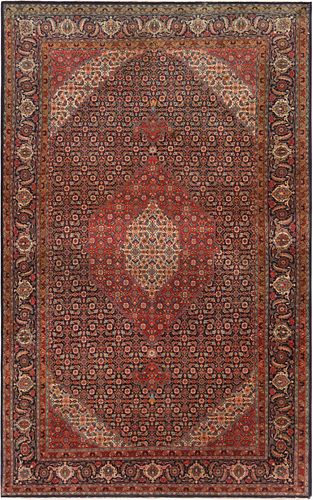 No Reserve - Vintage Persian Tabriz Rug 8 ft 2 in x 5 ft 1 in (2.48 m x 1.54 m)