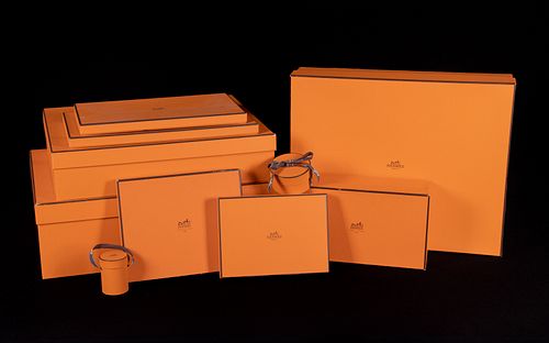 COLLECTION OF HERMES BOXES