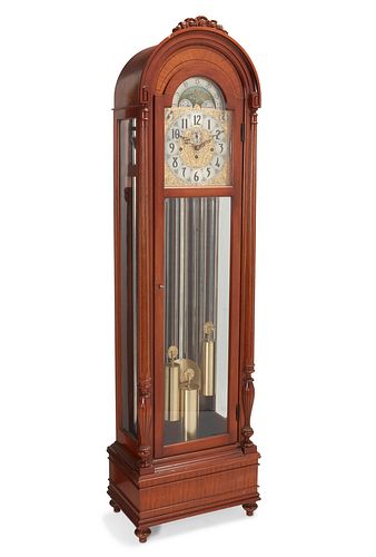 A Herschede Virginian tall case clock