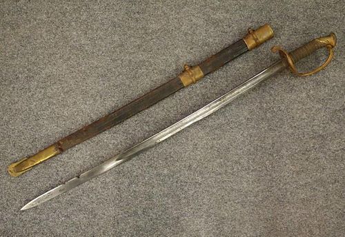 U. S. Model 1850 sword, C. Roby