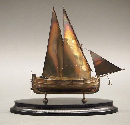Maltese Silver sailboat