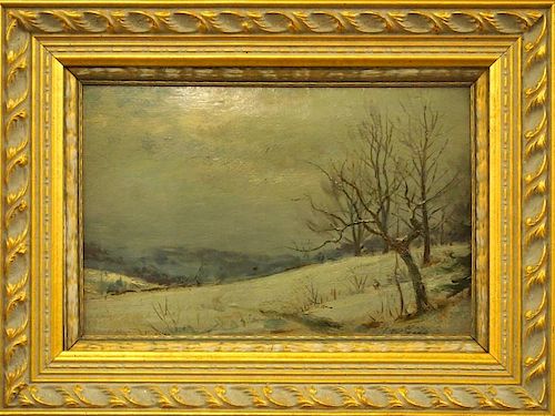 J. W. Gies winter landscape