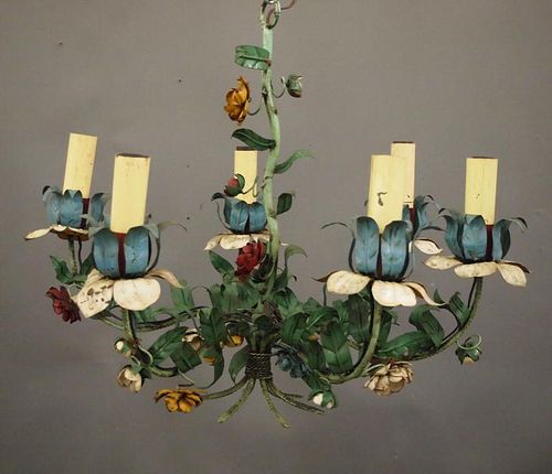 Italian floral chandelier