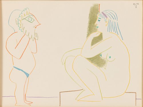 AFTER PABLO PICASSO (1881-1973) LITHOGRAPH