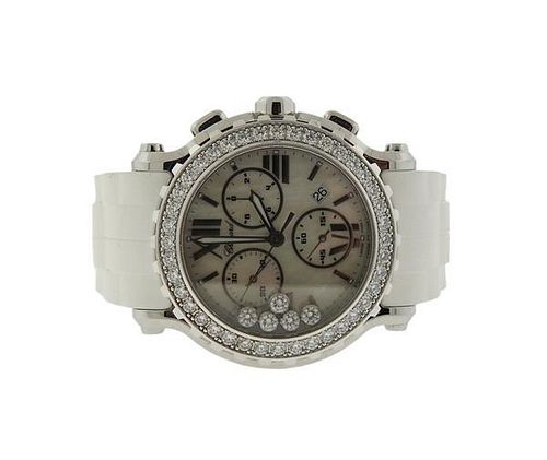 Chopard Happy Sport Diamond Chronograph Watch Ref. 8499