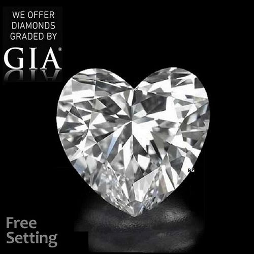 2.70 ct, D/IF, Heart cut GIA Graded Diamond. Appraised Value: $154,900 