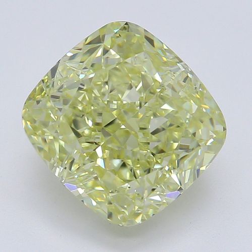 2.01 ct, Natural Fancy Yellow Even Color, VS1, Cushion cut Diamond (GIA Graded), Appraised Value: $52,200 