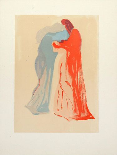 Salvador Dali - Dante and Beatrice