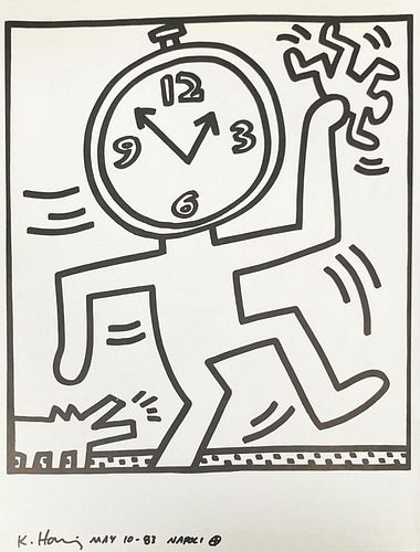 Keith Haring - Untitled XIV