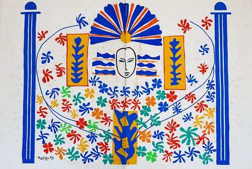 Henri Matisse - Untitled from Verve Suite