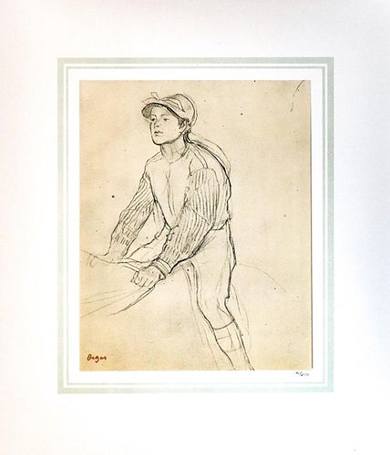 Edgar Degas (After) - Juene Jockey