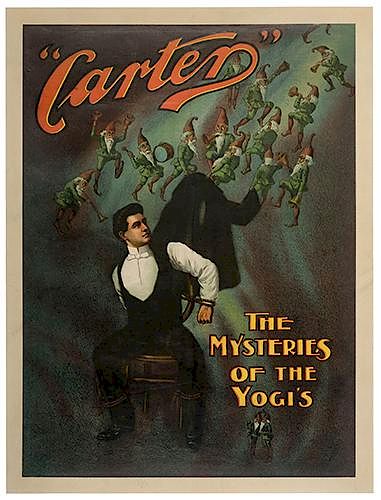 CARTER, CHARLES. Carter. The Mysteries of the Yogi’s.