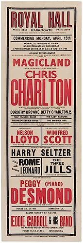 CHARLTON, CHRIS. Magicland with Chris Charlton.